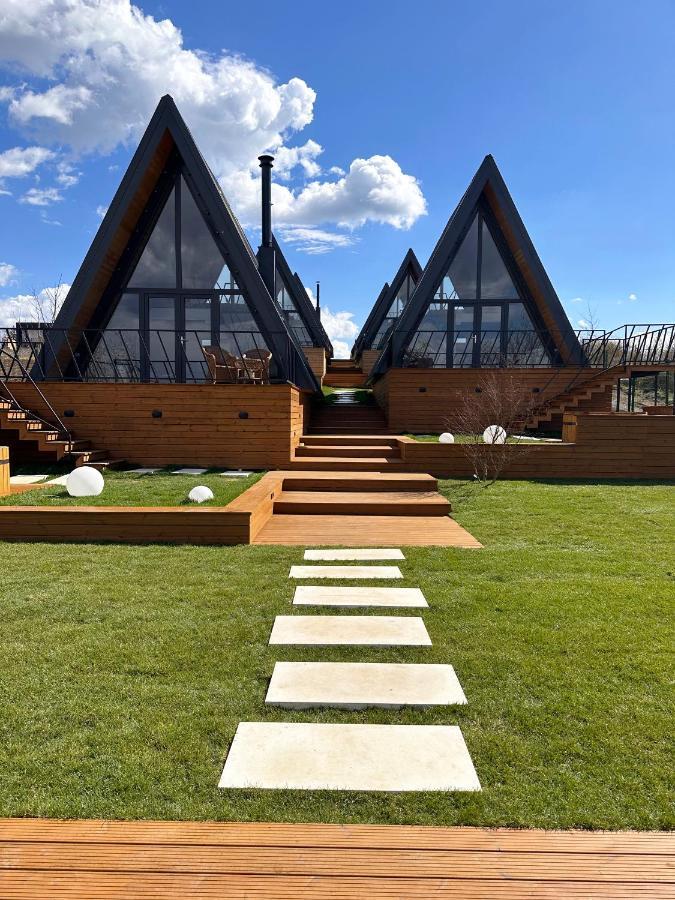 A-By The Lake - Private A Frame Villas Caciulati Exterior foto